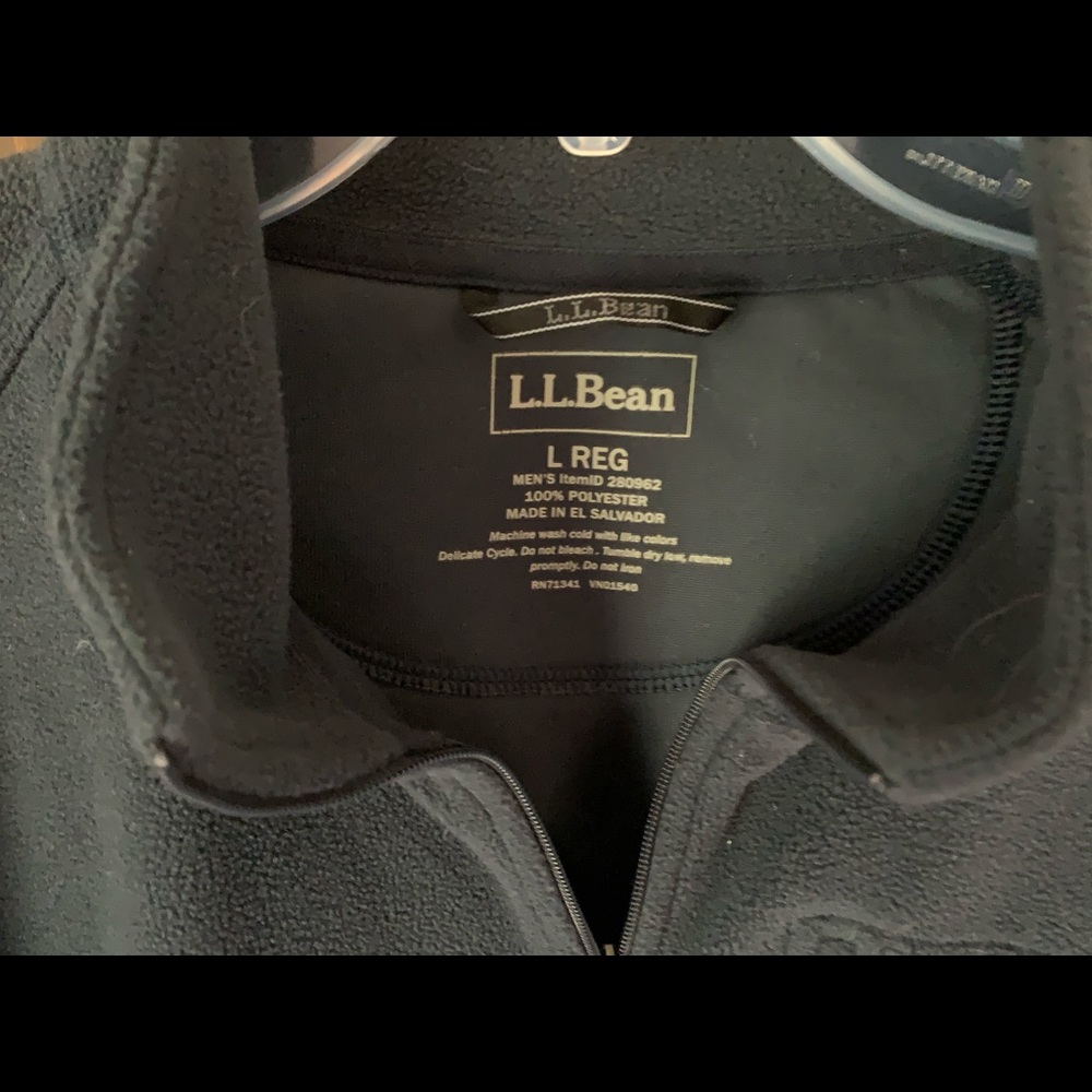 L.L.Bean half zip pullover - Picture 2 of 3